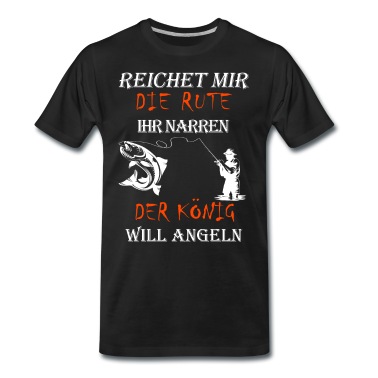 Angeln T-Shirt - Angel Rute