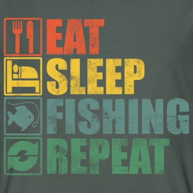 Angeln T-Shirt - Fischen Angeln Angler Geschenk