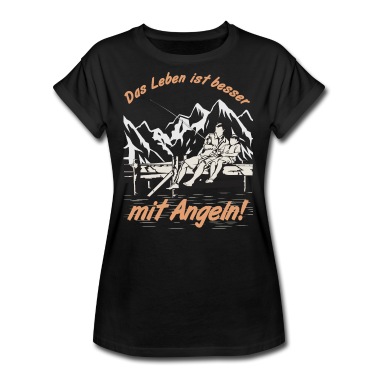 Angeln T-Shirt - Das Leben ist besser mit Angeln Angel