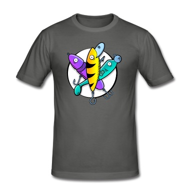 Angeln T-Shirt - LetzterWurf - Dreamteam - Anglershirt - Raubfisch