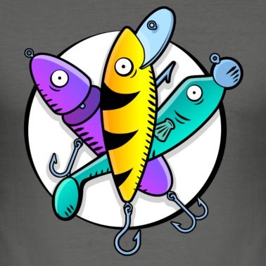 Angeln T-Shirt - LetzterWurf - Dreamteam - Anglershirt - Raubfisch