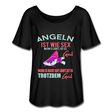 Angeln T-Shirt - Angler Shirt Angeln ist wie sex • Angler Geschenk