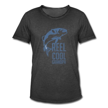 Angeln T-Shirt - Reel Cool Grandpa Opa Angeln