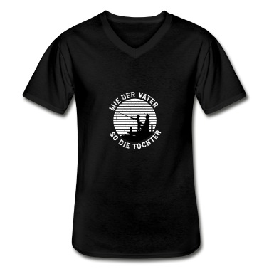 Angeln T-Shirt - Vater Tochter - Angeln Fischen