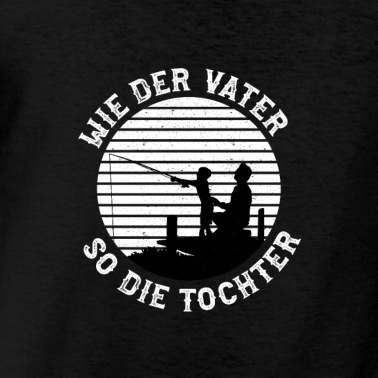 Angeln T-Shirt - Vater Tochter - Angeln Fischen