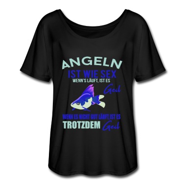 Angeln T-Shirt - Angler Shirt Angeln ist wie sex • Angler Geschenk