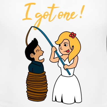 Angeln T-Shirt - HOCHZEIT BRAUTJUNGFER JUNGGESELLINNENABSCHIED