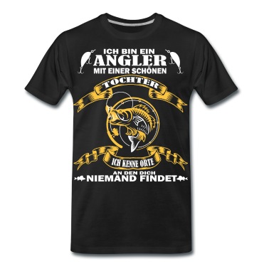 Angeln T-Shirt - Angler Aesign für Männer Fischer Fisch