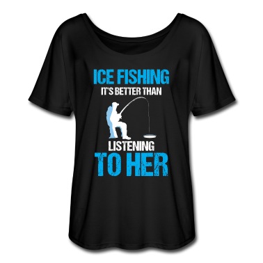 Angeln T-Shirt - Fischen Angeln Eis Eisangeln Eisfischen Eisangler