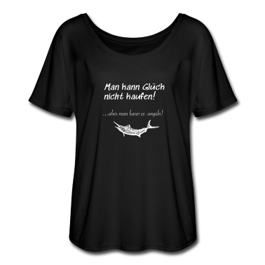 Angeln T-Shirt - Angler Schwertfisch Glück