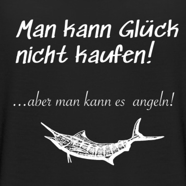 Angeln T-Shirt - Angler Schwertfisch Glück