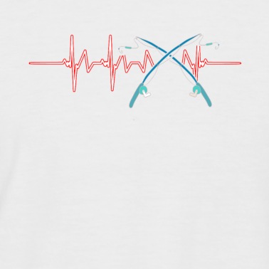 Angeln T-Shirt - Herzschlag Fischer Angeln