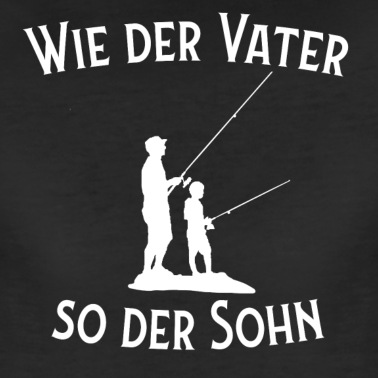 Angeln T-Shirt - Angeln - Wie der Vater so er Sohn