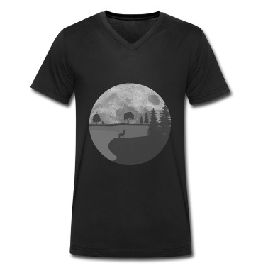 Angeln T-Shirt - Angler Mond