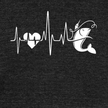 Angeln T-Shirt - Angeln Angeln Herzschlag