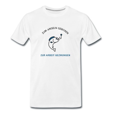 Angeln T-Shirt - Angeln - Zum Angeln geboren