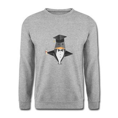 Abschlussfeier Pullover - Abschlussfeier Pinguin Origami Diplom Bachelor