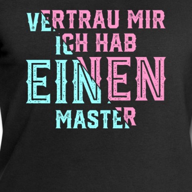 Abschlussfeier Pullover - Master Abschluss Promotion Sponsion Uni Geschenk