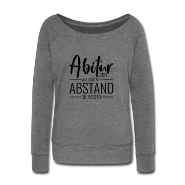Abschlussfeier Pullover - Abitur abstand Geschenk Schule Abschluss