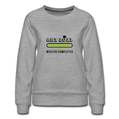 Abschlussfeier Pullover - Abi mission completed Geschenk Schule Abschluss