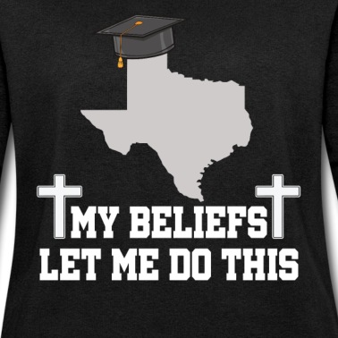 Abschlussfeier Pullover - Religiöse Hochschulabschlussgeschenk Texas