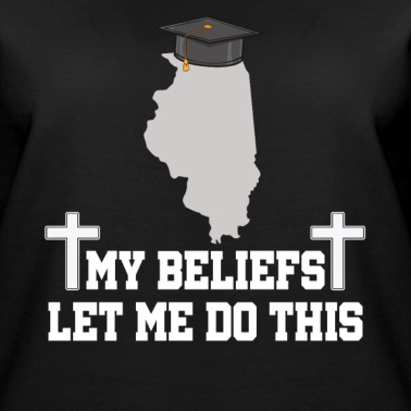 Abschlussfeier Pullover - Religiöse Hochschulabschlussgeschenk Illinois