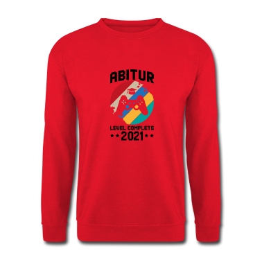Abschlussfeier Pullover - Abitur level complete Schule Geschenk Abschluss