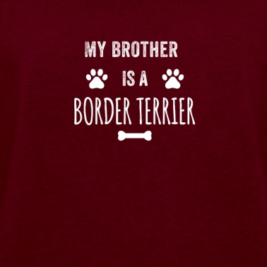 Abschlussfeier Pullover - Mein Bruder ist ein Border Terrier Lustiger Hund