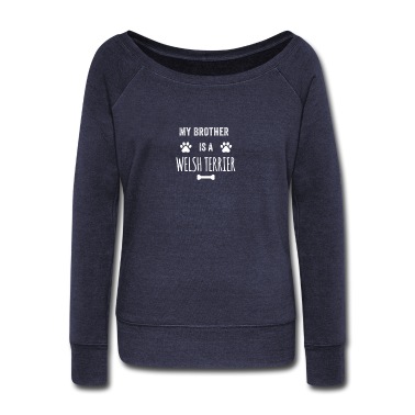 Abschlussfeier Pullover - Mein Bruder ist ein Welsh Terrier Lustiger Hund