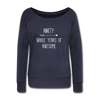Abschlussfeier Pullover - Geburtstag 90 Ganze Jahre von Awesome