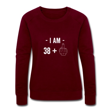 Abschlussfeier Pullover - Geburtstag Ich bin 38 + 1 Lustige Hand