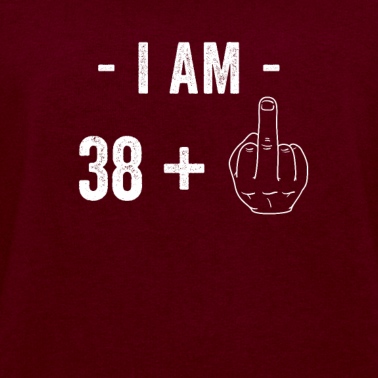 Abschlussfeier Pullover - Geburtstag Ich bin 38 + 1 Lustige Hand