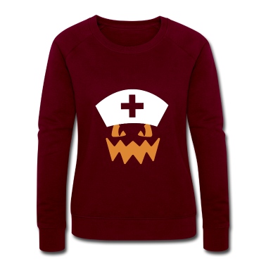 Abschlussfeier Pullover - Kürbis Krankenschwester Kostüm