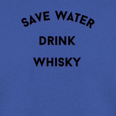 Abschlussfeier Pullover - Sparen Sie Wasser trinken Whisky
