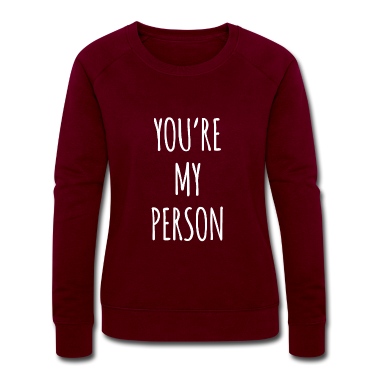 Abschlussfeier Pullover - Du bist meine Person