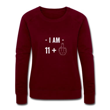Abschlussfeier Pullover - Geburtstag Ich bin 11 + 1 Lustige Hand