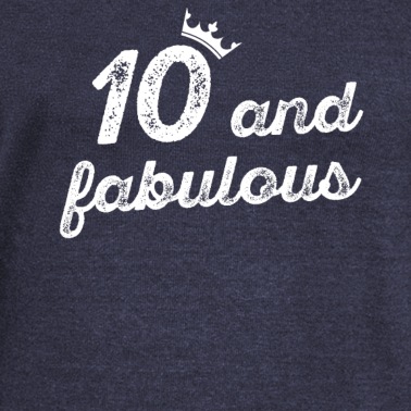 Abschlussfeier Pullover - 10 und fabelhafter Geburtstag