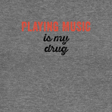 Abschlussfeier Pullover - Musik spielen ist meine Droge lustig