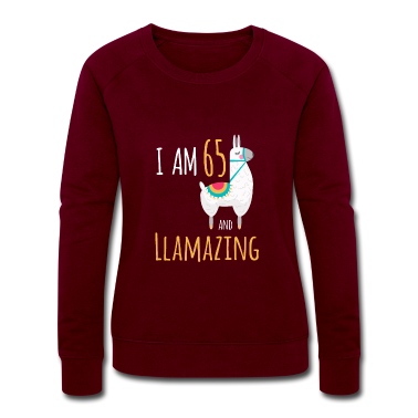 Abschlussfeier Pullover - Ich bin 65 und lamazing lustigen Lama Alpaka Geburtstag