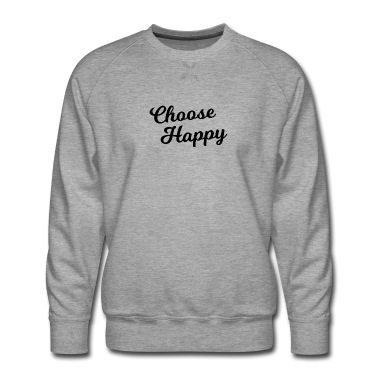 Abschlussfeier Pullover - Wählen Sie HAppy Statement