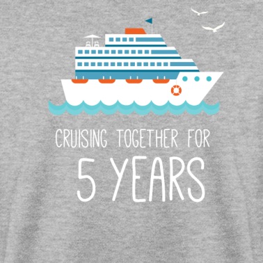 Abschlussfeier Pullover - Gemeinsame Kreuzfahrt für 5 Jahre Hochzeitstag