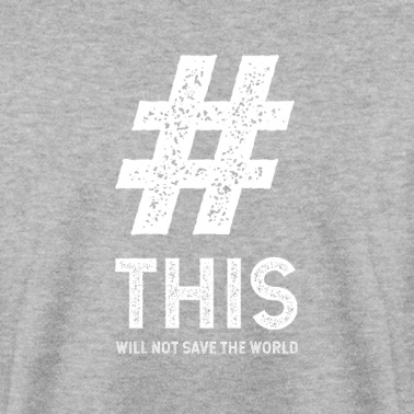 Abschlussfeier Pullover - Dies wird die Welt nicht retten