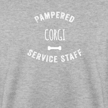 Abschlussfeier Pullover - Verwöhntes Corgi Dog Servicepersonal