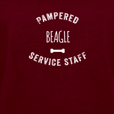 Abschlussfeier Pullover - Verwöhntes Beagle Dog Servicepersonal