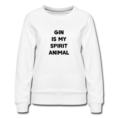 Abschlussfeier Pullover - Gin ist mein Geistestier