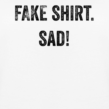 Abschlussfeier Pullover - Fake Shirt Traurig! Aussage