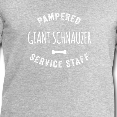 Abschlussfeier Pullover - Verwöhntes Riesenschnauzer Hundeservicepersonal