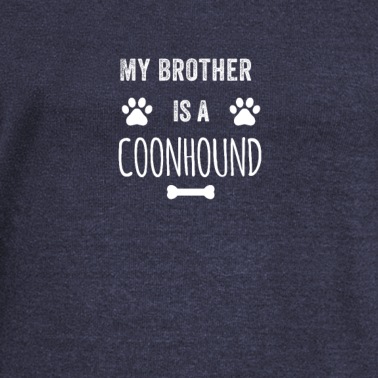 Abschlussfeier Pullover - Mein Bruder ist ein Coonhound Lustiger Hund