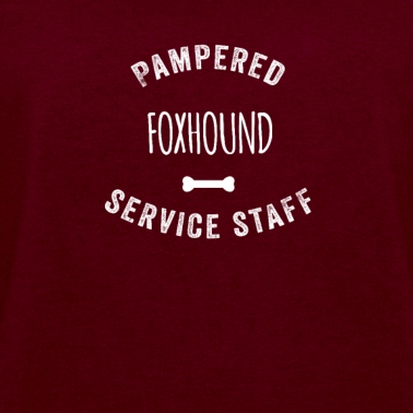 Abschlussfeier Pullover - Verwöhntes Foxhound Dog Servicepersonal