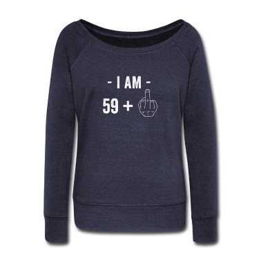 Abschlussfeier Pullover - Geburtstag Ich bin 59 + 1 lustige Hand